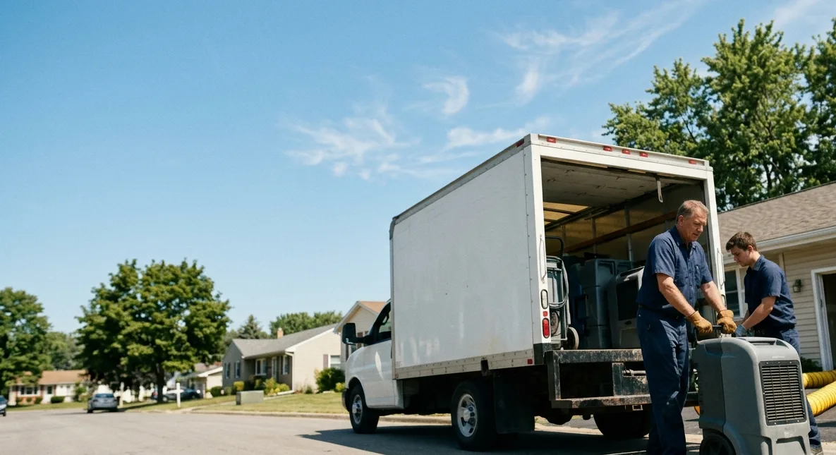 Water Damage Cleanup in Irving, IL near me